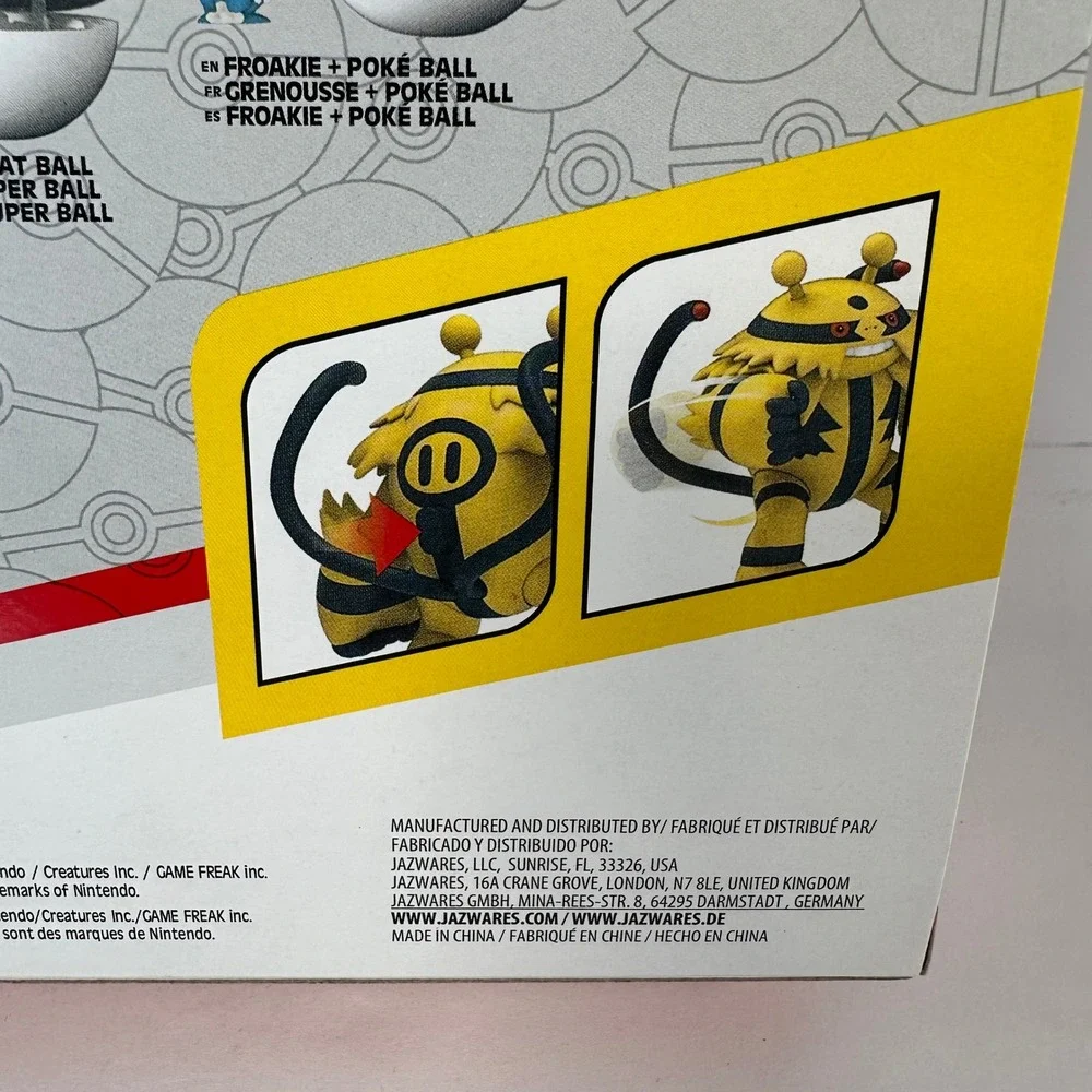 Pokemon Battle Figure Multi-Pack Kids 10 Figures Multicolor Pikachu Electivire‎